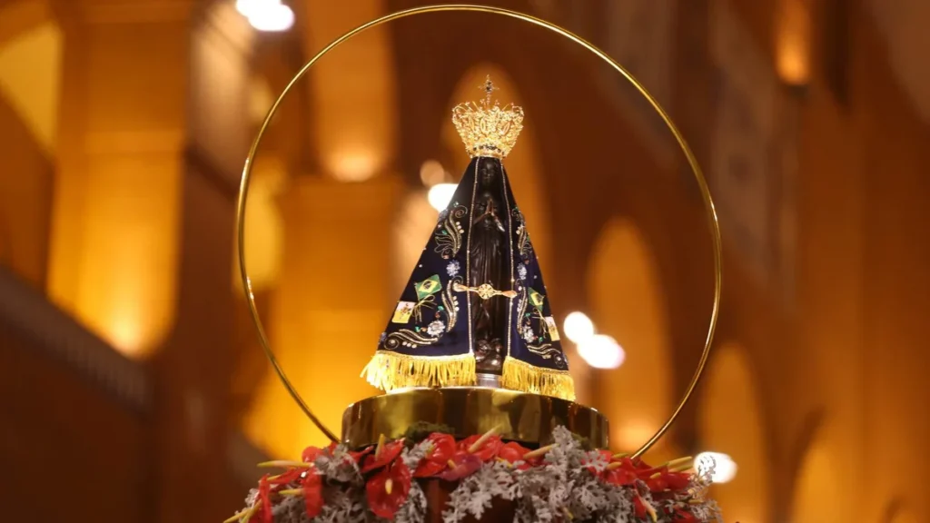 Imagem Nossa Senhora Aparecida do artigo Oração do Papa Bento XVI à Nossa Senhora Aparecida