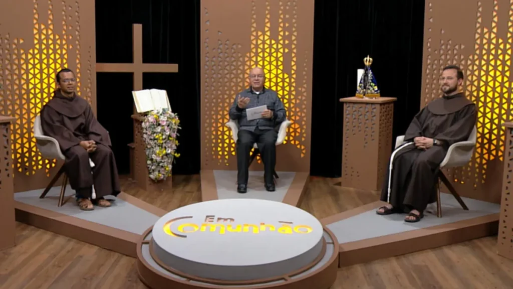 Imagem Programa em comunhao fala sobre a novena e festa da padroeira do artigo “Em Comunhão” reflete sobre a “Vocação e a Missão de Frei Galvão”