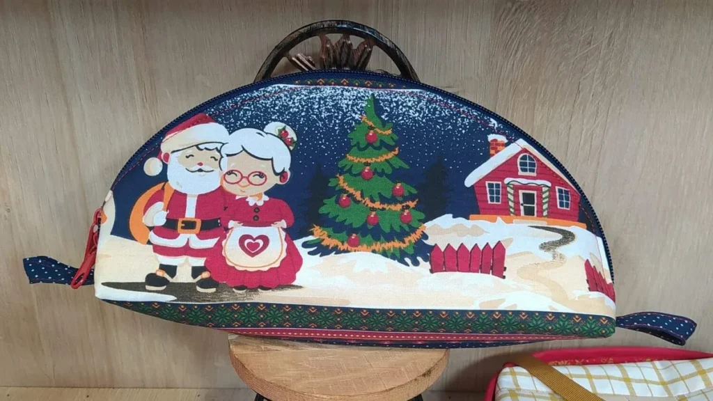 Imagem bolsa meia lua do artigo Nécessaire meia lua - Faça Você Mesmo