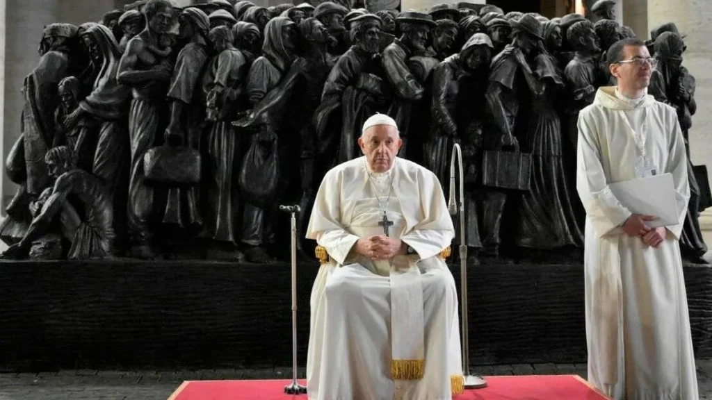 Imagem Papa Francisco Oracao pelo migrante 2 do artigo Papa Francisco conversa por telefone com o presidente da Palestina