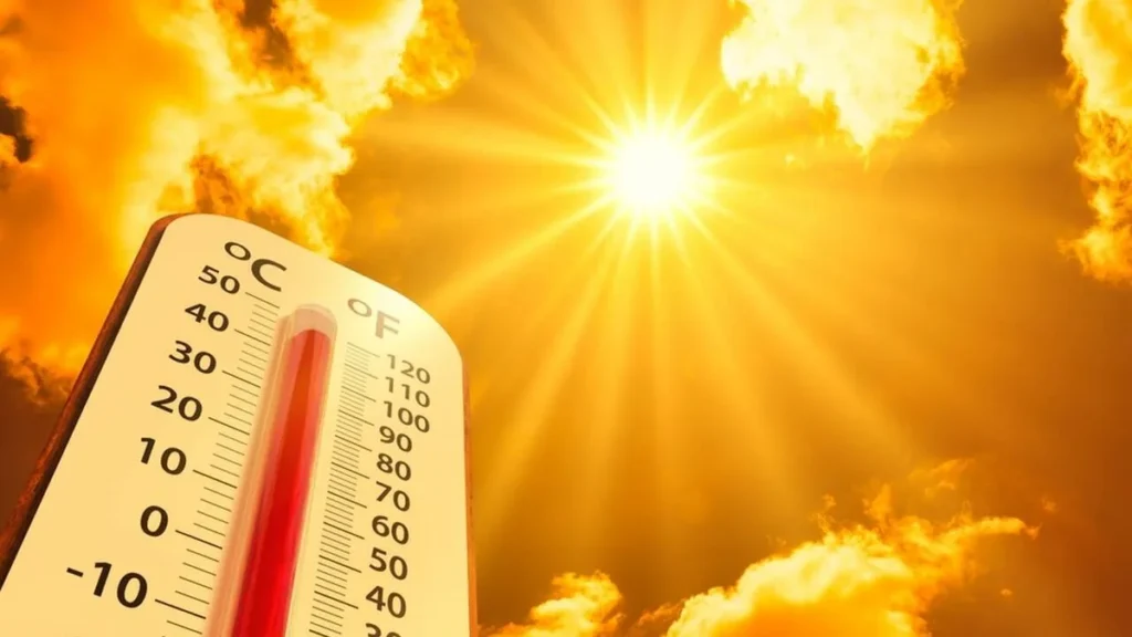 Imagem Calor e temperaturas altas do artigo 2023 deve ser o ano mais quente em 125 mil anos