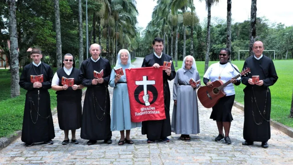 Parte da equipe das Santas Missões Redentoristas