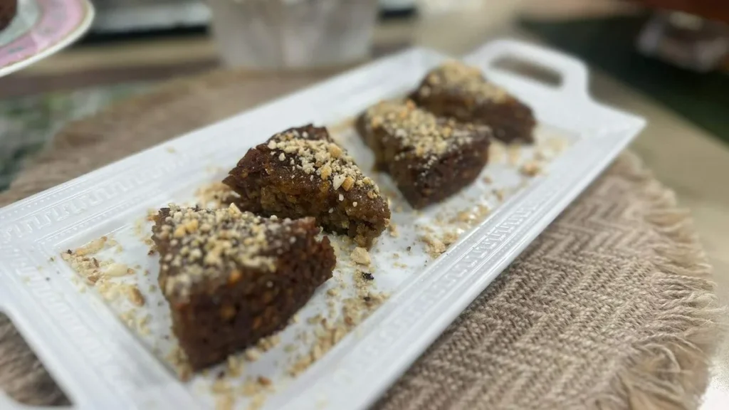 Imagem bolo pe de moleque do artigo Bolo de Pé de Moleque - Santa Receita