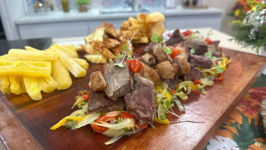Imagem carne de sol com queijo coalho do artigo Carne de Sol com Queijo Coalho - Santa Receita
