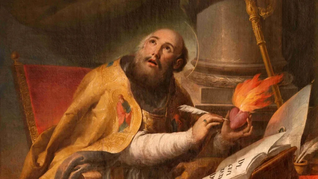 Imagem santo agostinho do artigo Dia do Teólogo - profeta da humanidade