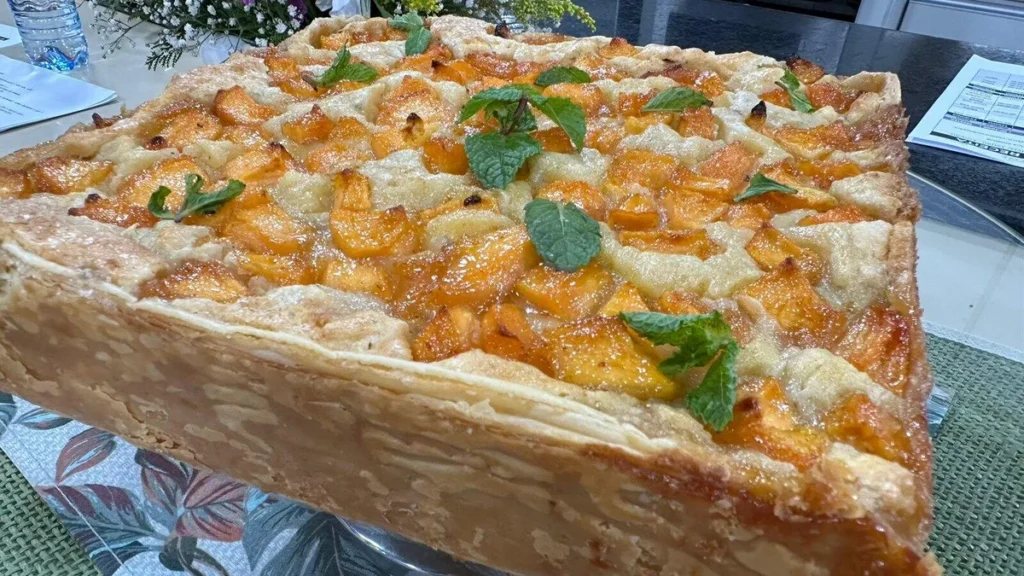 Imagem torta melao do artigo Torta Folhada de Melão - Santa Receita