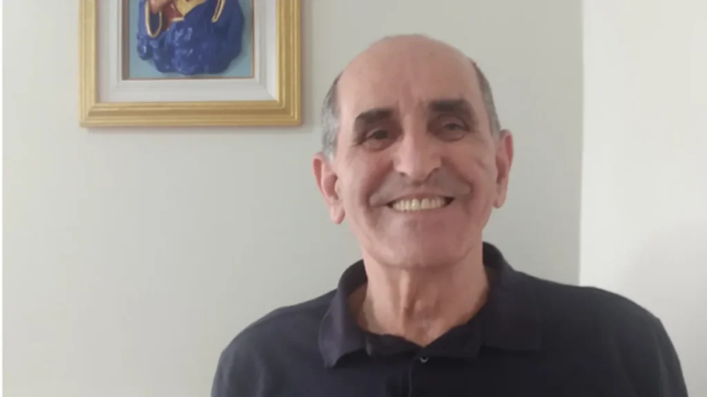 Imagem Devoto Vergilio Dulcelino Pinto do artigo História de Fé: Vergílio Dulcelino Pinto