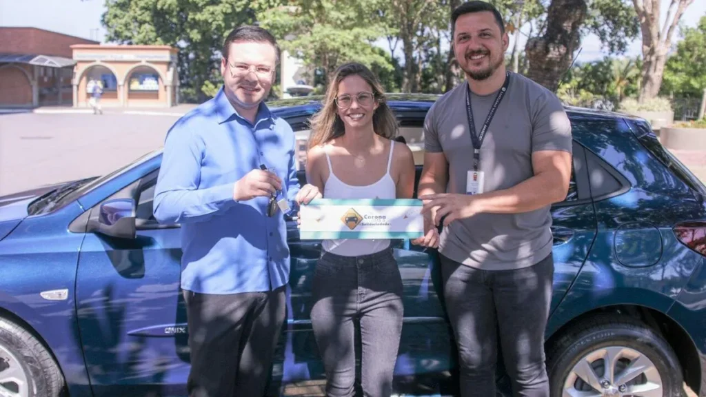 Imagem Entrega do Carro 2023 2 do artigo Ação Social do Santuário Nacional entrega mais um carro