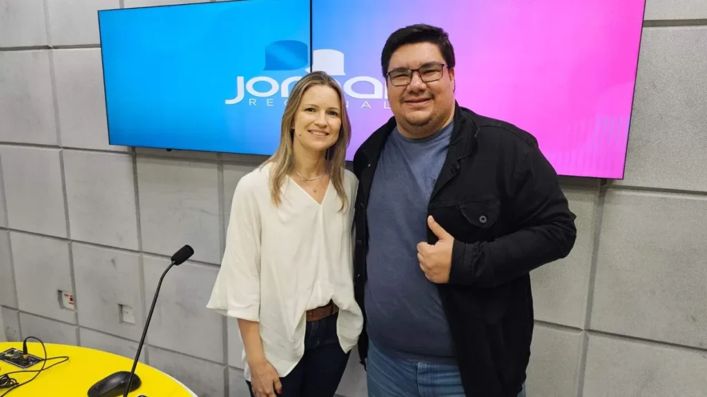 Imagem Doutora Maria Claudia Guida Valmont oncologista clinica no JR do artigo Oncologista destaca saúde da mulher na Campanha Outubro Rosa