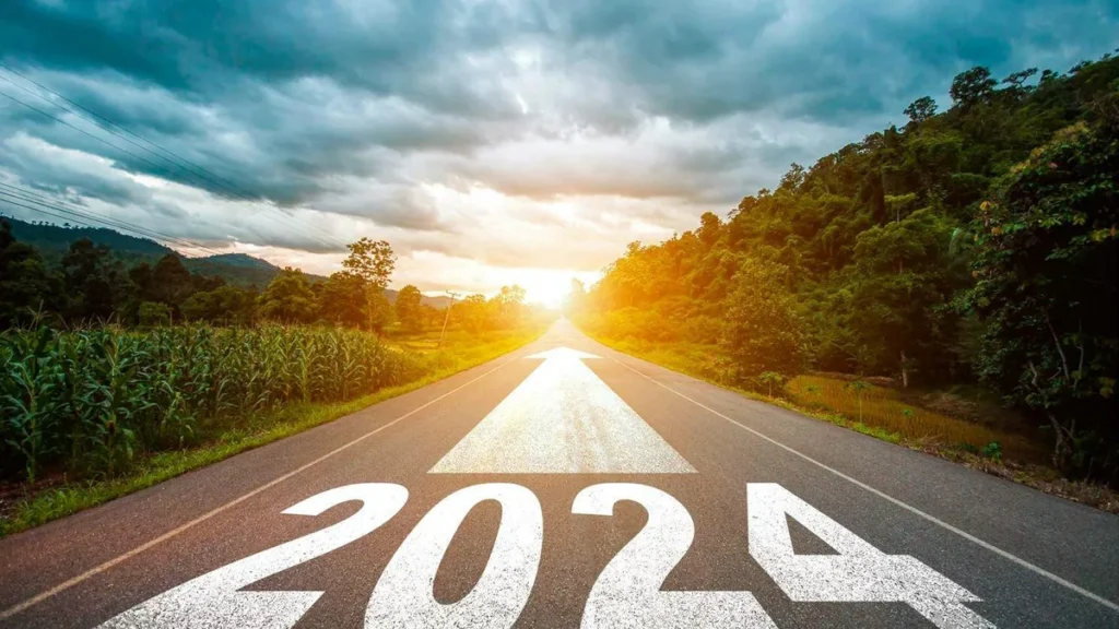 Imagem Estrada para 2024 do artigo Você tem Deus na sua lista de metas para o ano novo?