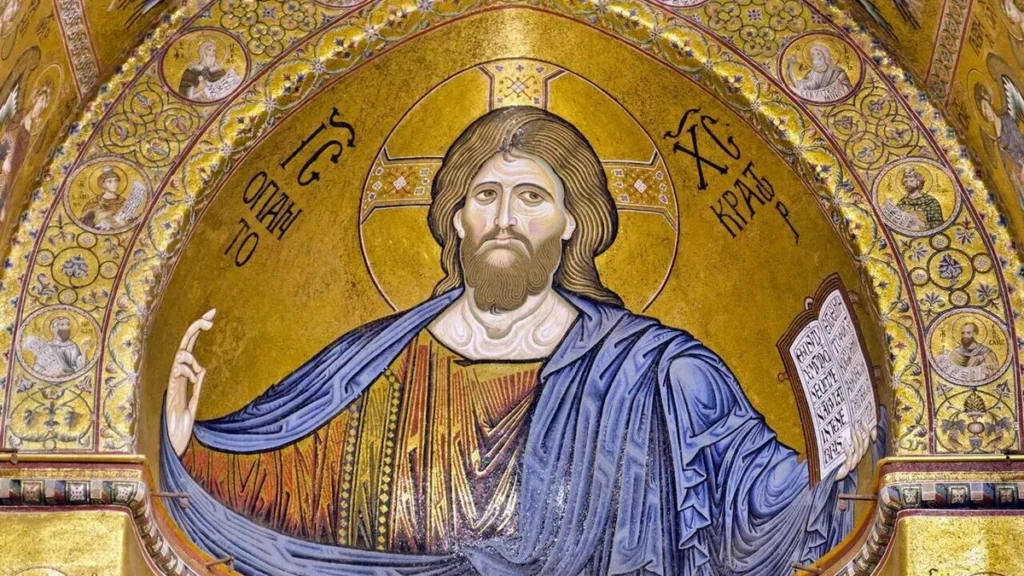 Imagem Jesus Cristo na parede do artigo Cristo era o sobrenome de Jesus?