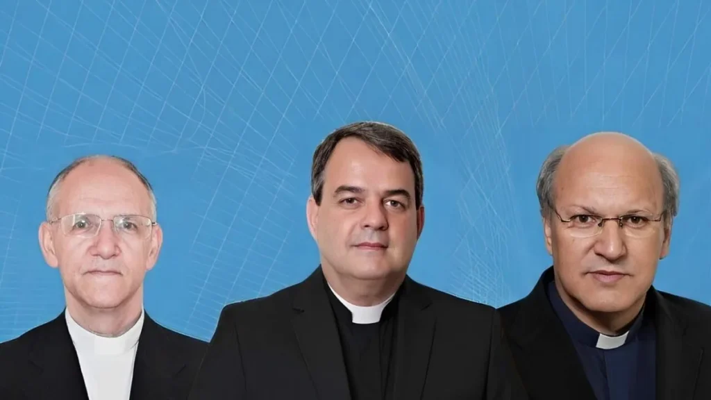 Imagem bispos auxiliares do rj do artigo Papa Francisco nomeia três bispos auxiliares para a Arquidiocese do Rio de Janeiro