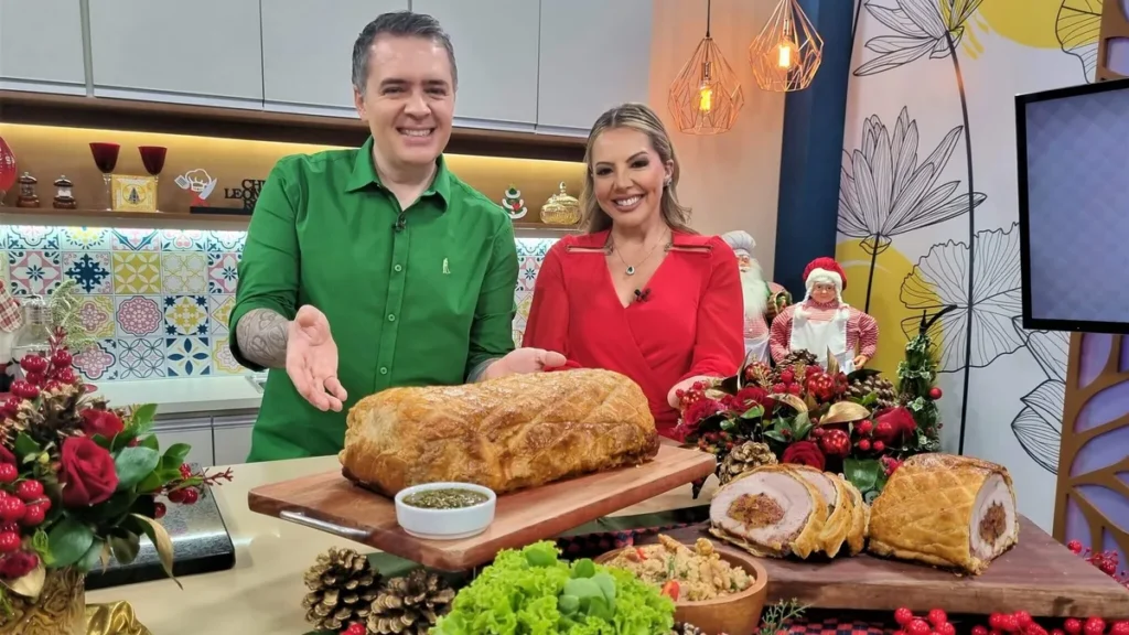Imagem Chef Leo Roncon e Abiane Souza By Juana Tannu do artigo Retrospectiva Santa Receita 2023: veja as receitas mais acessadas do ano