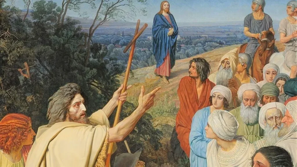 Imagem Joao Batista aponta Cristo do artigo "Eis o Cordeiro de Deus!" Confira a homilia deste domingo!