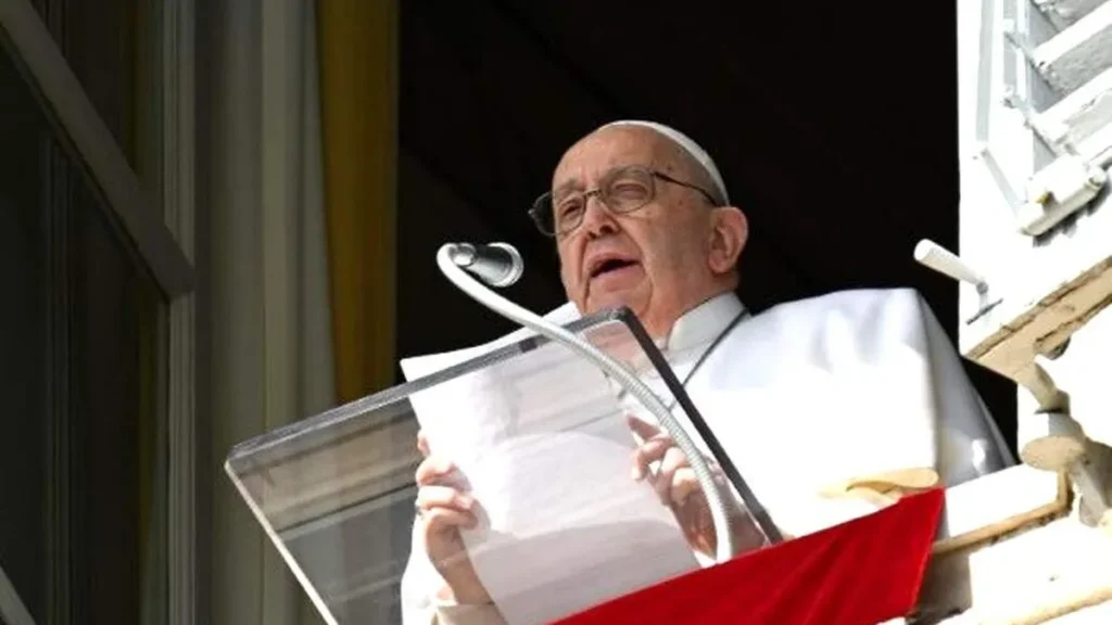Imagem Papa Francisco Angelus em 28 de janeiro de 2024 do artigo "Nas tentações, é preciso invocar Jesus!", diz o Papa