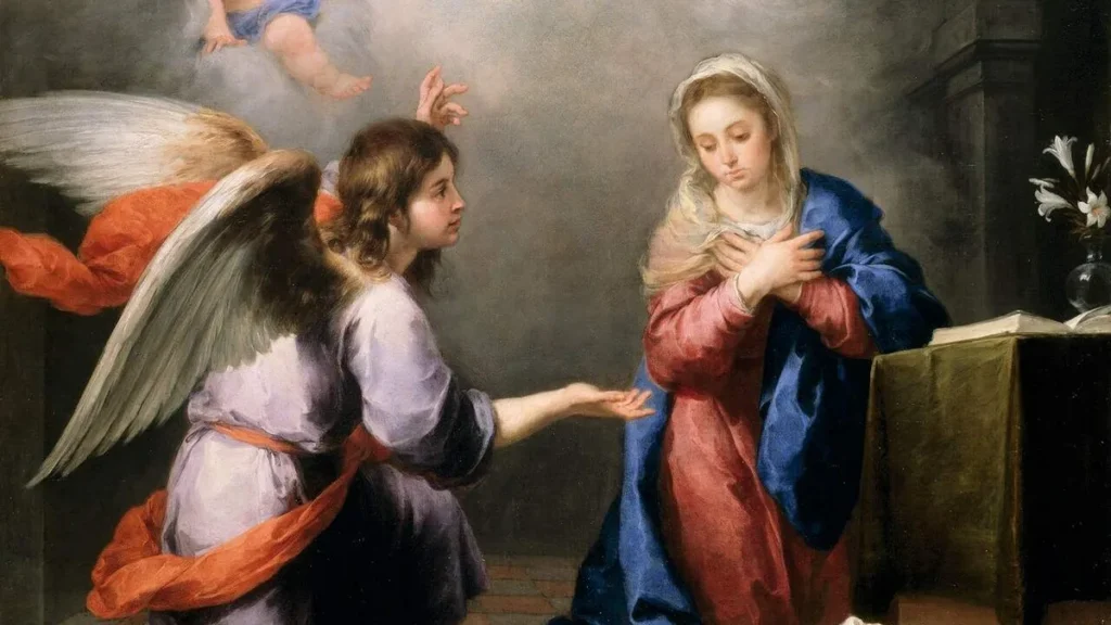 Imagem Anunciacao do Anjo a Virgem Maria do artigo O que significa a Oração do Angelus? O A12 responde!
