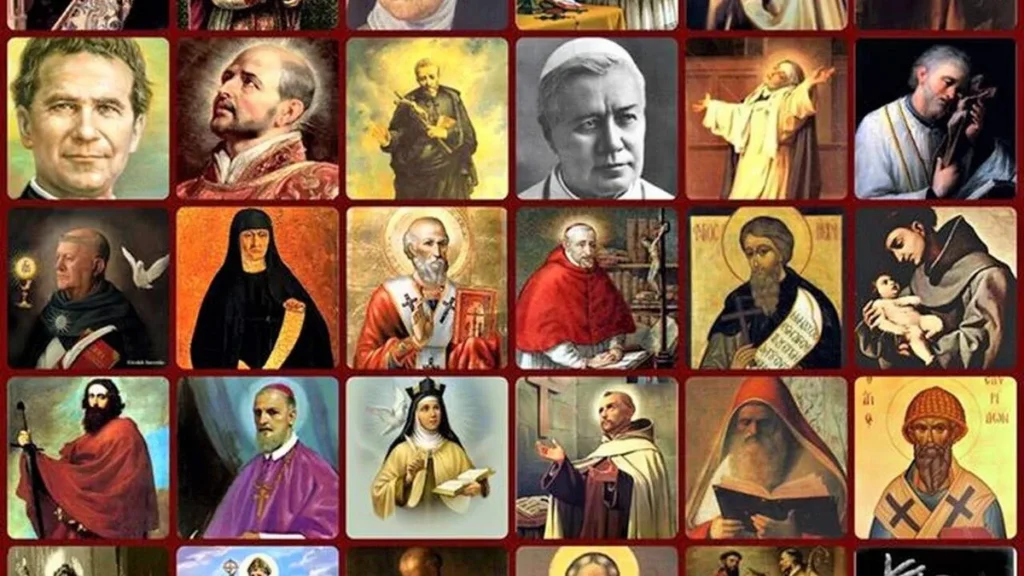 Imagem Santos e Santas da Igreja do artigo Por que existem os Santos na Igreja?