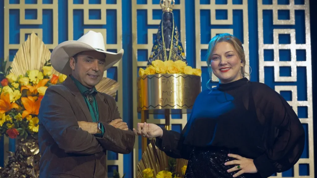 Imagem 1 Kleber Oliveira e Mariangela by Joao Athaide do artigo TV Aparecida exibe especial ao vivo com grandes atrações