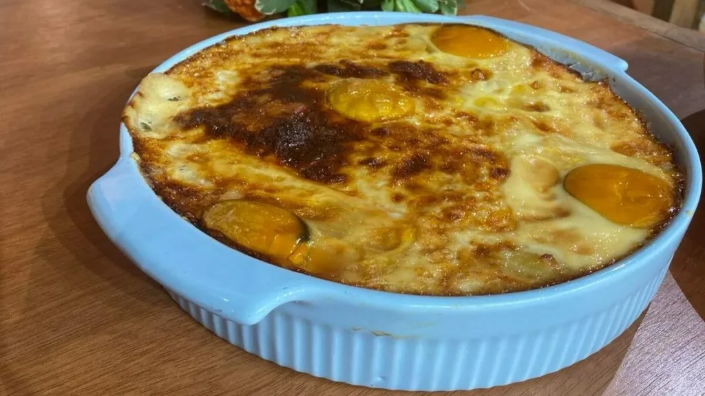 Imagem Batata cremosa com ovo sabor de vida do artigo Batata Cremosa com Ovos – Sabor de Vida