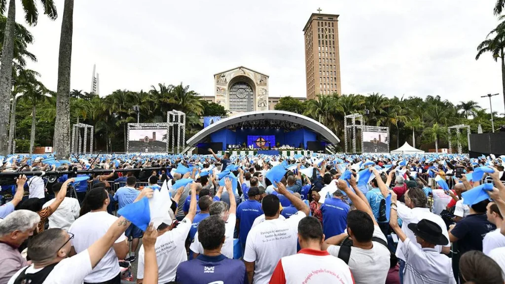 Imagem RdA Fev24 Terco dos homens do artigo Venha para a 16ª Romaria do Terço dos Homens