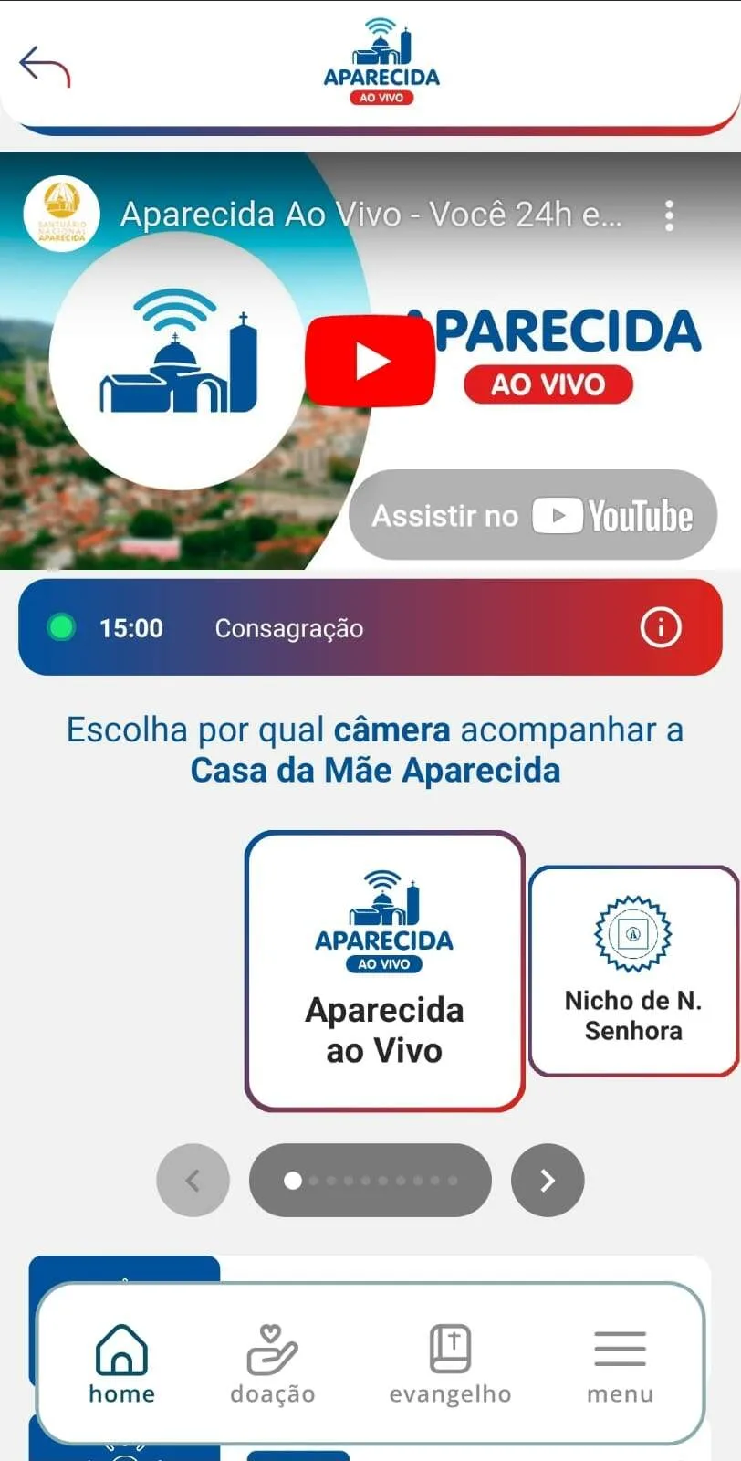 App Aparecida