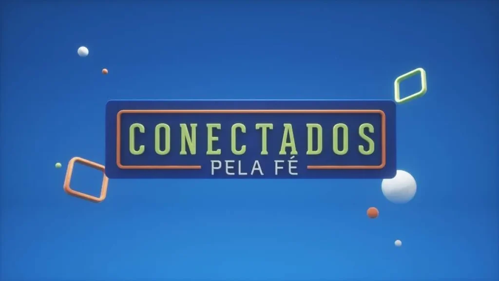 Imagem logomarca conectados pela fe programa tv aparecida do artigo Conectados pela Fé - Letícia Andrade apresentadora
