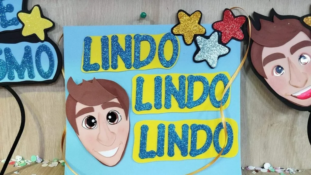 Imagem placa do artigo Placa divertida de Carnaval em EVA - Faça Você Mesmo