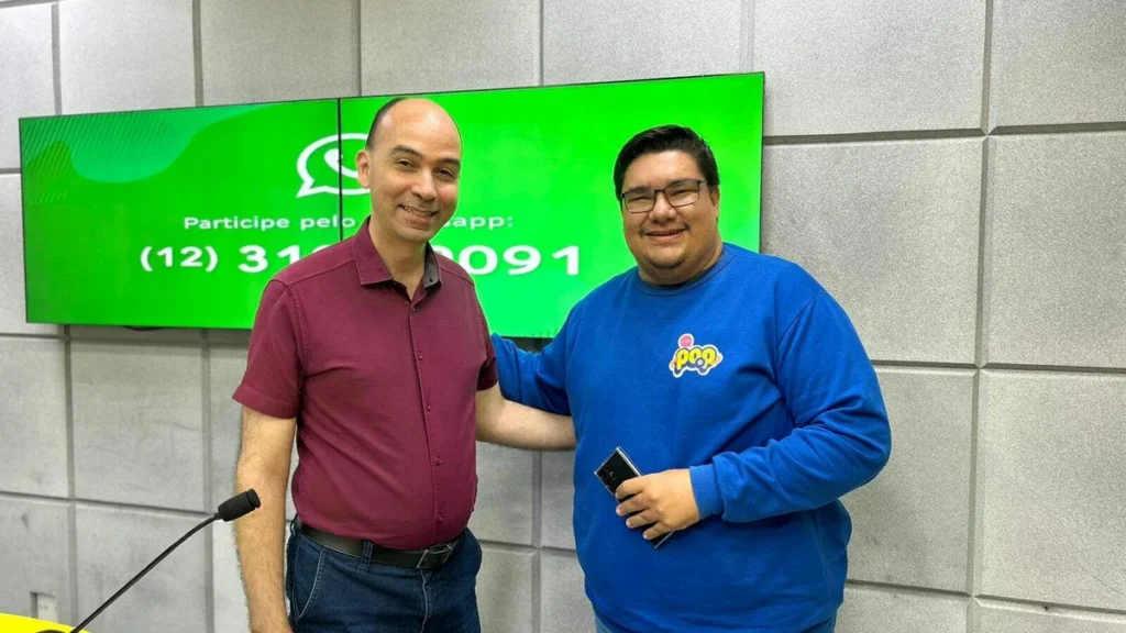 Imagem Pe. Fabio Evaristo no JR do artigo JR entrevista o novo administrador ecônomo do Santuário Nacional