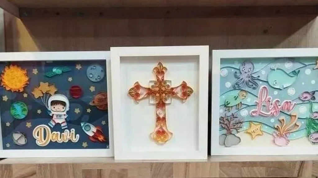 Imagem quilling do artigo Cruz de Quilling - Faça Você Mesmo
