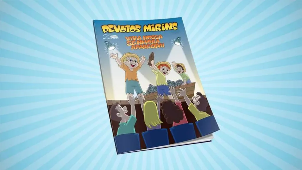 Imagem Revista Presente DM 2024 do artigo Como presentear uma criança com a Revista Devotos Mirins?