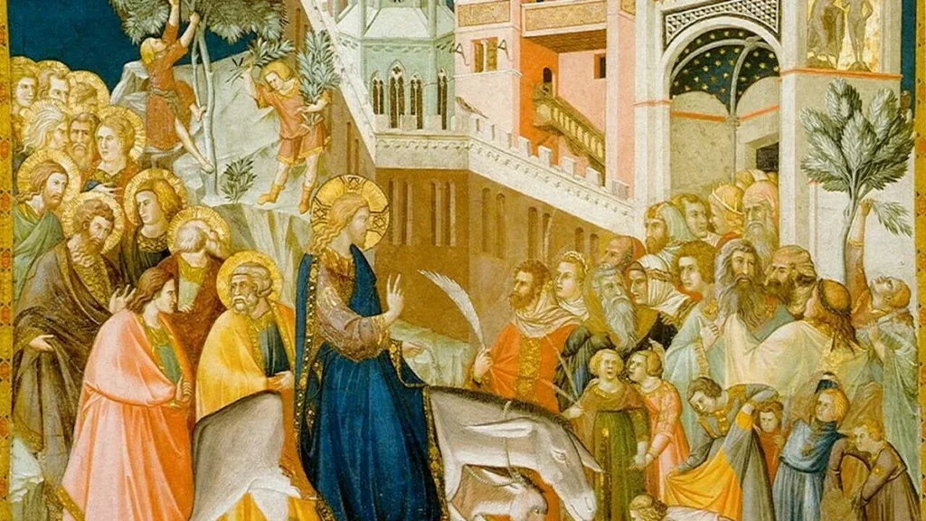 Imagem Entrada triunfal de Jesus do artigo Com Jesus, sairemos vitoriosos de nossos sofrimentos