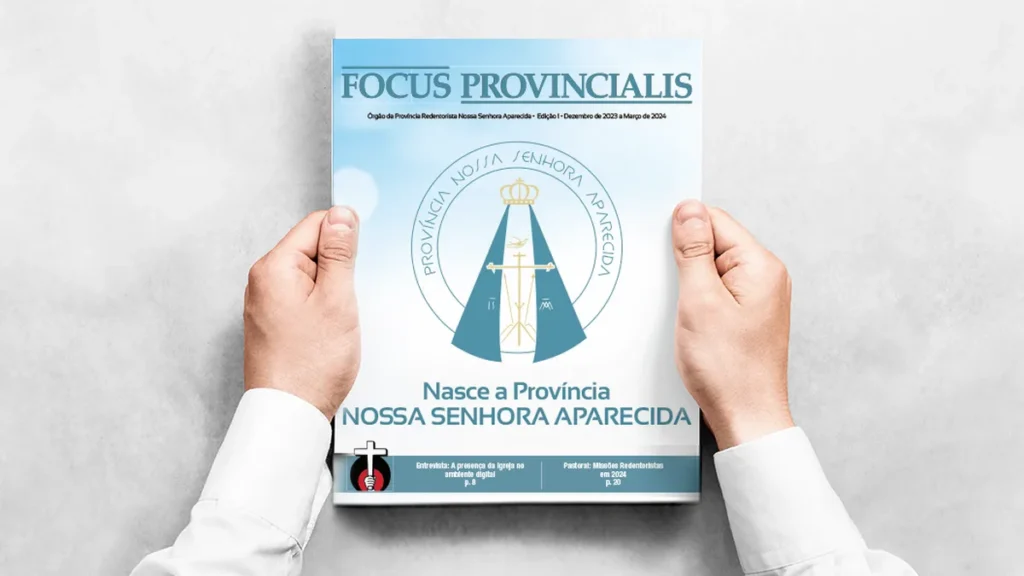 Imagem IMAGEM DESTAQUE SEM SIDE do artigo Confira a primeira edição da revista da Província Nossa Senhora Aparecida