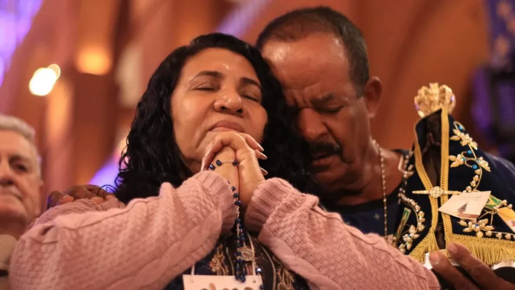 Imagem Missa de envio da 14 Romaria da Familia dos Devotos do artigo Família dos Devotos, “um milagre de Nossa Senhora”