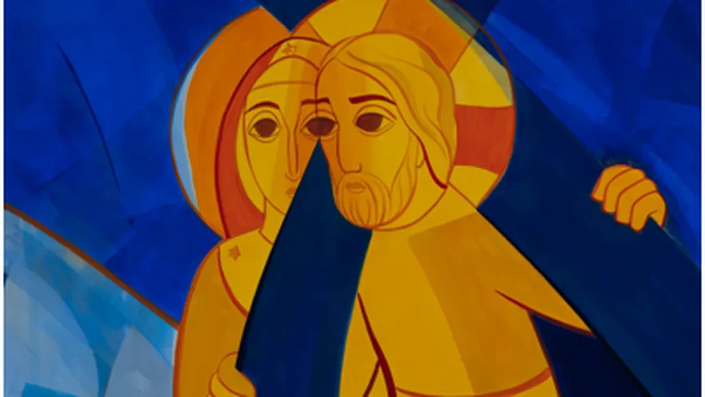 Imagem Olhar de maria do artigo O olhar da Mãe no caminho da cruz