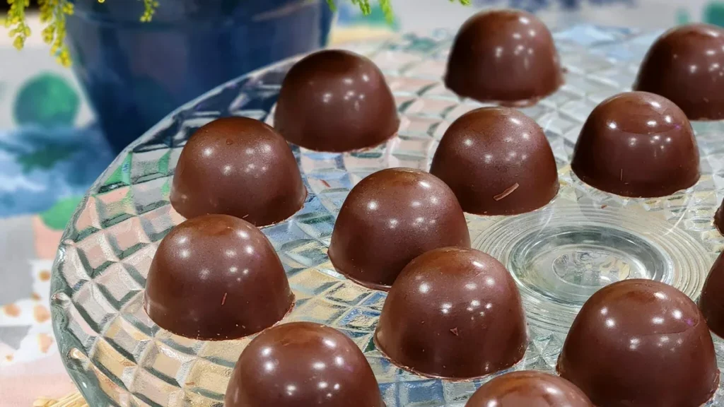 Imagem bombom banana do artigo Bombom de Doce de Banana - Minicurso Santa Receita