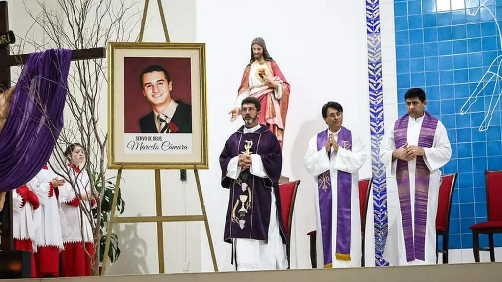 Imagem missa de inauguracao do memorial do servo de deus marcelo camera do artigo Servo de Deus Marcelo Câmara ganha Memorial em Florianópolis (SC)