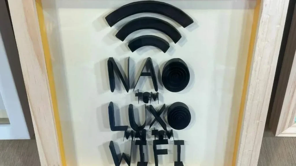 Imagem wifi placa do artigo Quadro Wi-fi de Quilling - Faça Você Mesmo