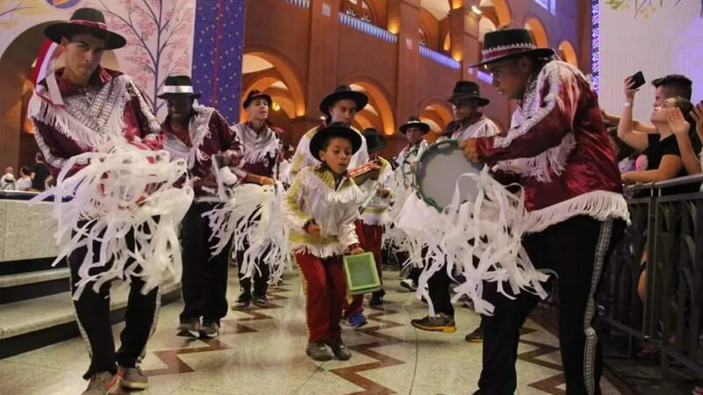 Imagem Congada no Santuario Nacional 2019 do artigo Aparecida recebe maior encontro de congadas do Brasil