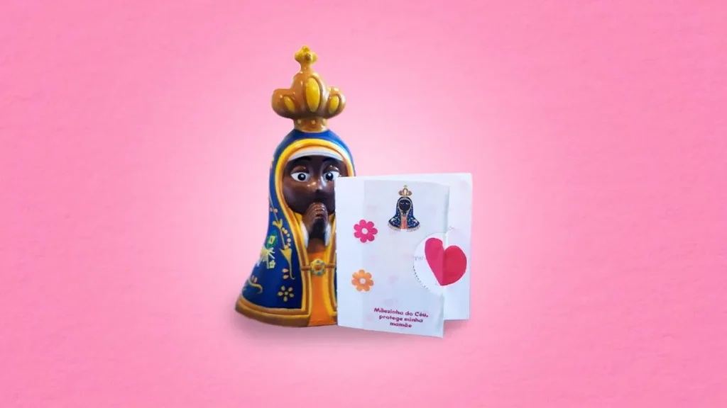 Este é um cartão que veio junto com a Revista Devotos Mirins de maio e pode ser feito à mão para entregar para a sua mãe