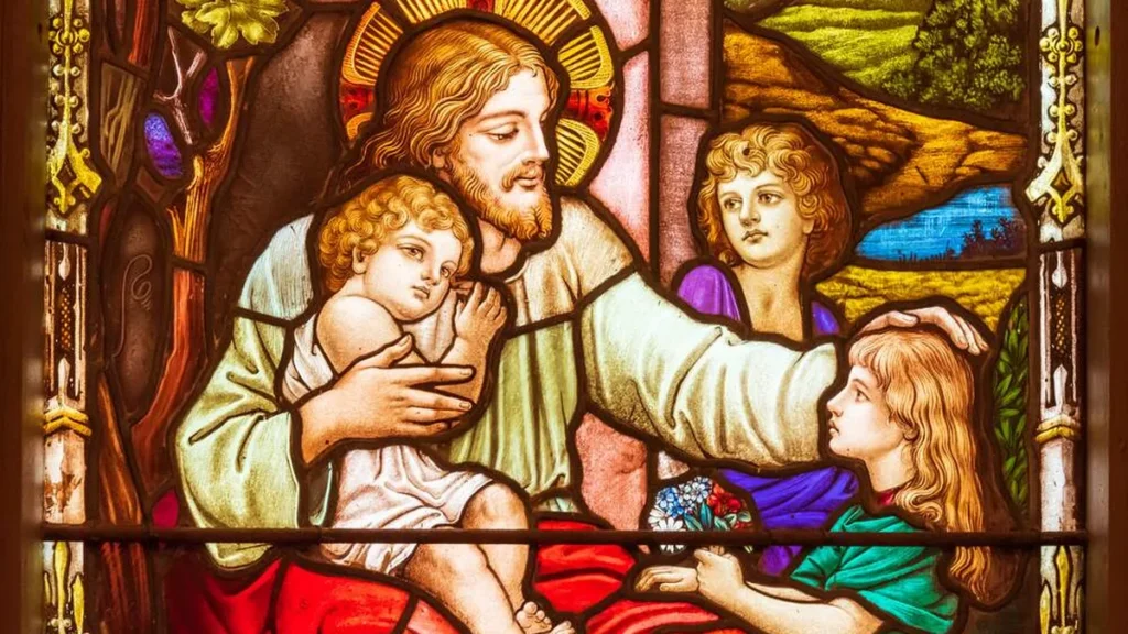 Imagem jesus e as criancas do artigo Catequistas brasileiros serão instituídos na 61ª Assembleia Geral da CNBB