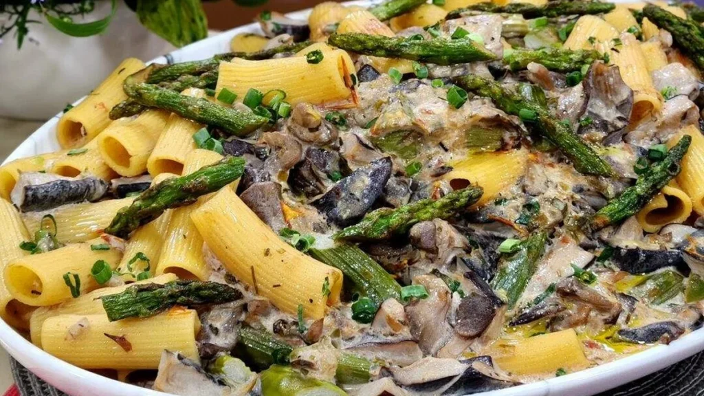 Imagem macarrao santareceita do artigo Macarrão com Legumes e Aspargos - Santa Receita