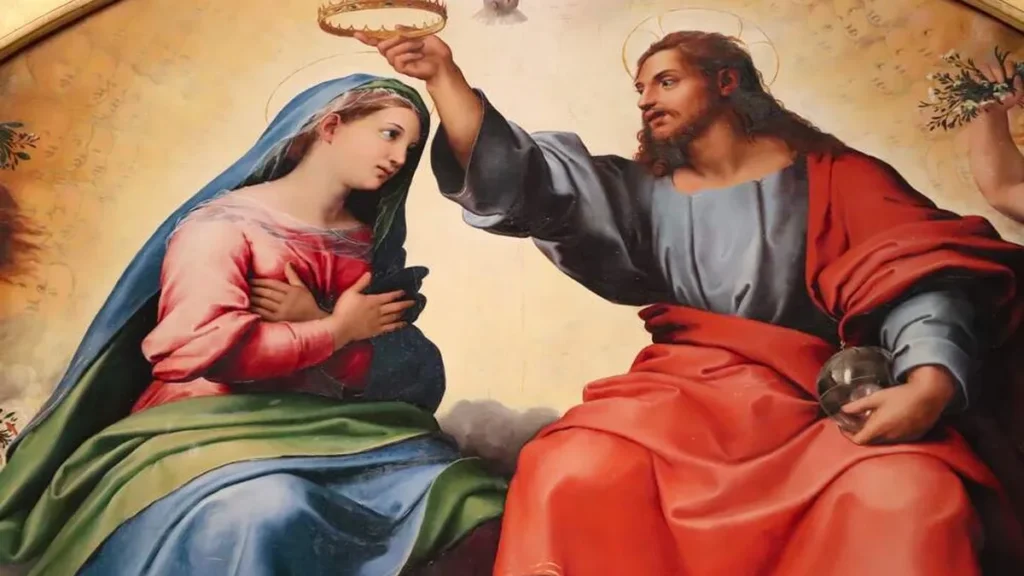 Imagem maria rainha do ceu do artigo Regina Coeli, a oração da Rainha do Céu