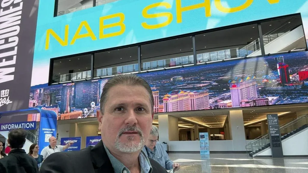 Imagem nab show 5 do artigo Rede Aparecida de Comunicação participa do evento NAB Show 2024