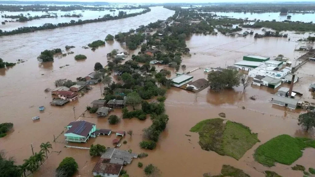 Imagem Enchentes no Rio Grande do Sul do artigo Temporais no RS: Igreja intensifica doações e pedidos de oração