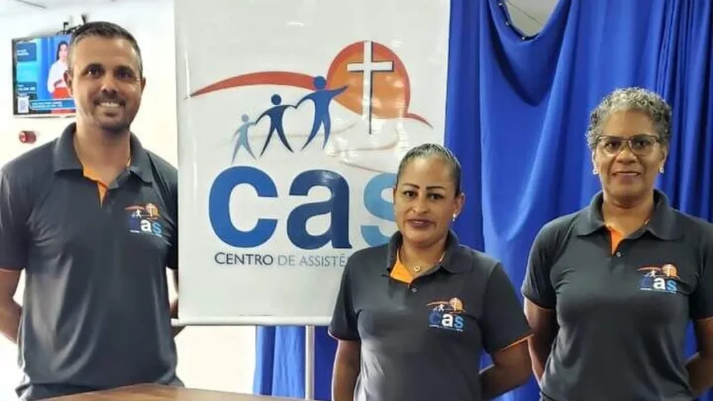 Equipe do CAS São Geraldo, de Potim/SP, recebeu os alimentos doados pelo público