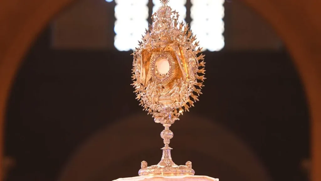 Imagem Corpus Christi Eucaristia do artigo Comer e beber Jesus para realmente viver