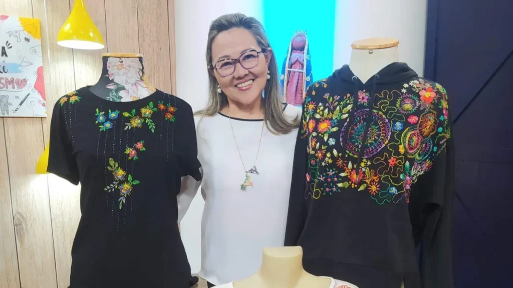 Imagem Minicurso faca voce mesmo bordado em camisa com micangas do artigo Bordado com miçangas é tema do novo Minicurso do “Faça Você Mesmo”