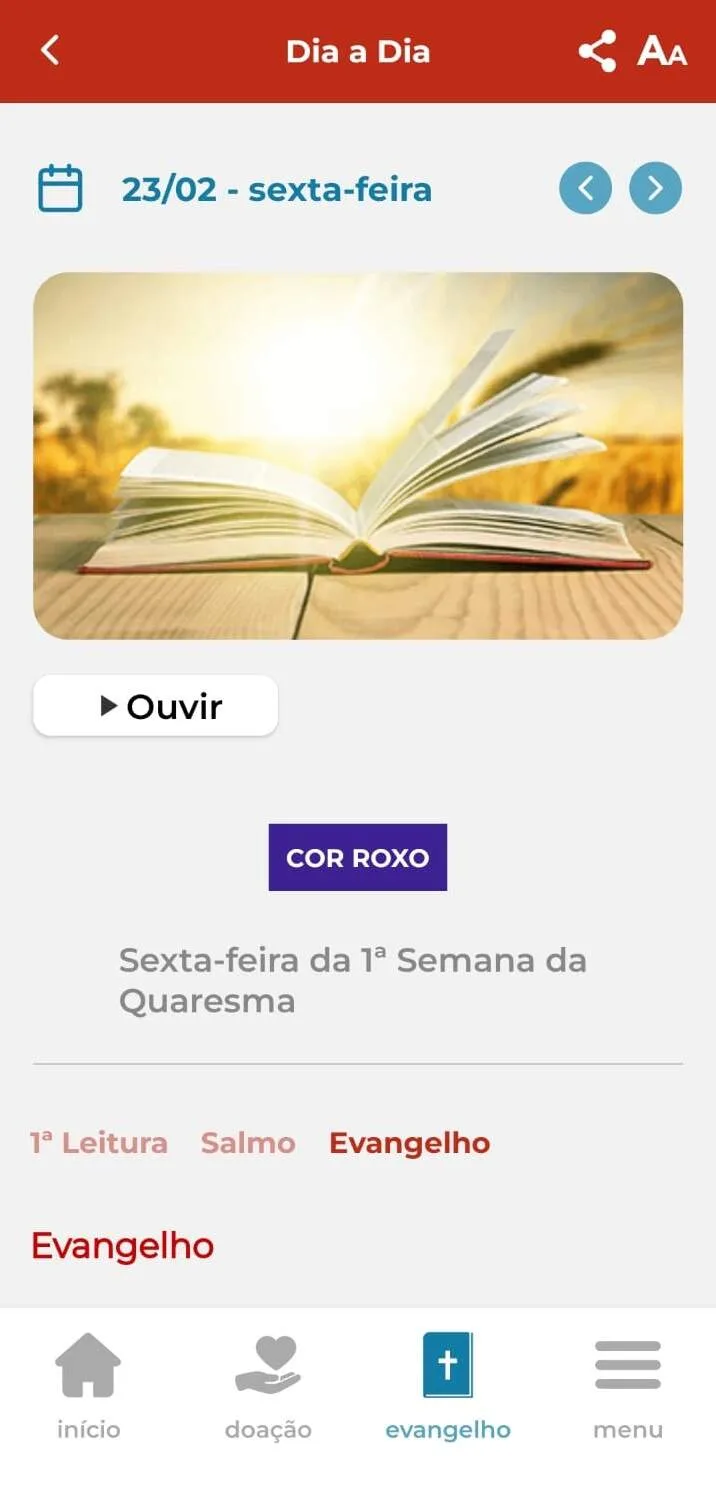 App Aparecida