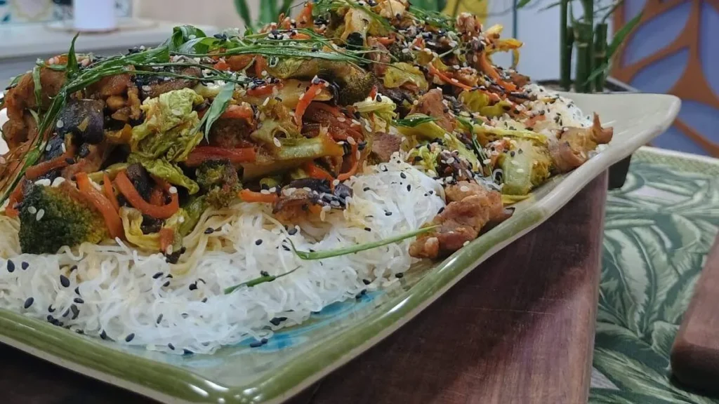Imagem noodles ao curry santa receita do artigo Noodles ao Curry - Santa Receita