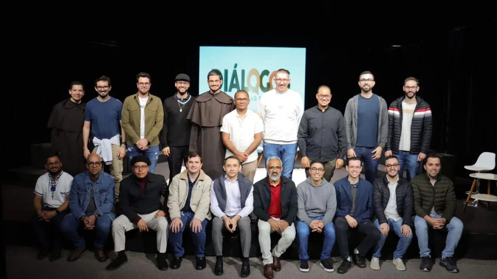 Programa "Diálogos" gravado no ITESP, em São Paulo
